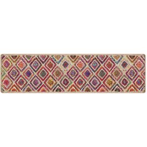 Borough Wharf Haraldur Red/Beige Rug Red;Beige;Multicolour Runner 80 x 300cm Borough Wharf Haraldur Red/Beige Rug Red;Beige;Multicolour Runner 80 x 300cm