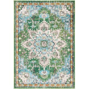 Latitude Vive Wisner Persian Green Area Rug Green Rectangle 91 x 152 cm Latitude Vive Wisner Persian Green Area Rug Green Rectangle 91 x 152 cm