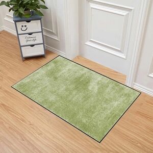 Brayden Studio Extra Large Thick Shaggy Rug Soft Living Room Bedroom Carpet Hallway Rugs Green Rectangle 60 x 110 cm Brayden Studio Extra Large Thick Shaggy Rug Soft Living Room Bedroom Carpet Hallway Rugs Green Rectangle 60 x 110 cm