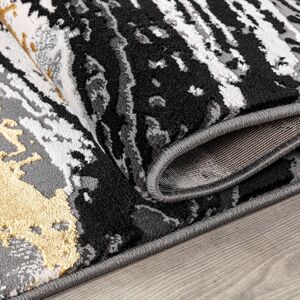 Metro Demontay Floral Indoor / Outdoor Area Rug Black Runner 60 x 220 cm Metro Demontay Floral Indoor / Outdoor Area Rug Black Runner 60 x 220 cm