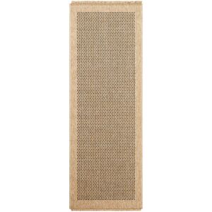 Highland Dunes Saraya Boho Jute-Look Beige Brown Area Rug Brown Runner 78 x 213 cm Highland Dunes Saraya Boho Jute-Look Beige Brown Area Rug Brown Runner 78 x 213 cm