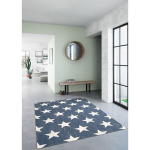 17 Stories Henriko Star Dark Blue/White Rug Dark Blue/White Rectangle 160 x 230cm 17 Stories Henriko Star Dark Blue/White Rug Dark Blue/White Rectangle 160 x 230cm