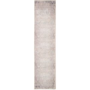 Kukoon Machine Washable Grey Beige Faded Vintage Style Distressed Living Room Area Rug Beige Runner 60 x 240 cm Kukoon Machine Washable Grey Beige Faded Vintage Style Distressed Living Room Area Rug Beige Runner 60 x 240 cm