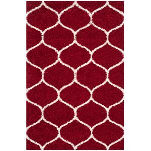 Marlow Home Co. Atencio Handwoven Red/Ivory Rug Red;Neutral Rectangle 91 x 152 cm Marlow Home Co. Atencio Handwoven Red/Ivory Rug Red;Neutral Rectangle 91 x 152 cm