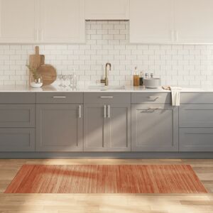 17 Stories Rug Rectangular Brown 80X100 Cm Bamboo Brown Runner 80 x 200cm 17 Stories Rug Rectangular Brown 80X100 Cm Bamboo Brown Runner 80 x 200cm