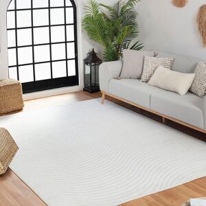 17 Stories Michoel In- & Outdoor Scandi Modern Boho White Area Rug Ivory Rectangle 200 x 275cm 17 Stories Michoel In- & Outdoor Scandi Modern Boho White Area Rug Ivory Rectangle 200 x 275cm