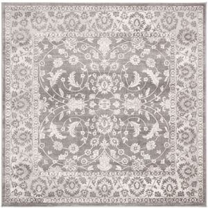 Mistana Larnakas Alder Ivory/Grey Rug Ivory/Grey Square 201 cm Mistana Larnakas Alder Ivory/Grey Rug Ivory/Grey Square 201 cm