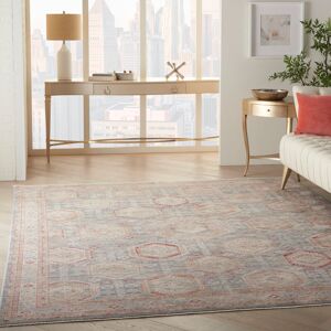 Latitude Vive Carmelindo Aztec Red;Blue;Brown Area Rug Light Blue Multi Rectangle 239 x 310cm Latitude Vive Carmelindo Aztec Red;Blue;Brown Area Rug Light Blue Multi Rectangle 239 x 310cm