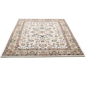 Theko Hand-Tufted Oriental Rug Made Of Wool In Beige Beige Rectangle 140 x 200cm Theko Hand-Tufted Oriental Rug Made Of Wool In Beige Beige Rectangle 140 x 200cm