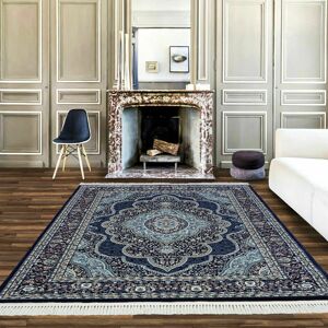 Astoria Grand Modern Area Rug Oriental Style Rugs Bedroom Living Room Traditional Carpet Mats**Blue Blue Rectangle 60cm x 220cm Astoria Grand Modern Area Rug Oriental Style Rugs Bedroom Living Room Traditional Carpet Mats**Blue Blue Rectangle 60cm x 220cm