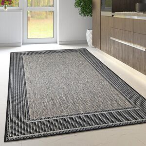 Brambly Cottage Non Slip Border Taupe Rug Flat Weave Kitchen Living Room Carpet Rectangle 160 x 225cm Brambly Cottage Non Slip Border Taupe Rug Flat Weave Kitchen Living Room Carpet Rectangle 160 x 225cm