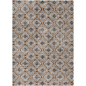 Well Woven Verity Rowan Moroccan Trellis Grey Area Rug Grey Rectangle 120 x 160 cm Well Woven Verity Rowan Moroccan Trellis Grey Area Rug Grey Rectangle 120 x 160 cm