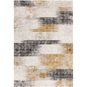 Rio Abrienne Soft Lines Gold/Grey/Black Rug Yellow;Gold Rectangle 200 x 290cm Rio Abrienne Soft Lines Gold/Grey/Black Rug Yellow;Gold Rectangle 200 x 290cm