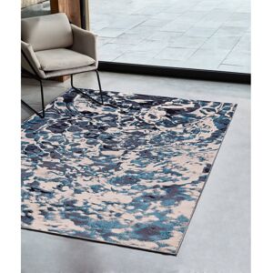 Ivy Bronx Aurora AU21 Foam Metallic Blue Area Rug Blue;Beige Rectangle 120 x 170cm Ivy Bronx Aurora AU21 Foam Metallic Blue Area Rug Blue;Beige Rectangle 120 x 170cm