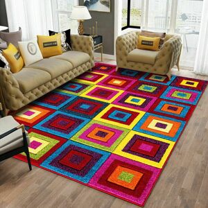 Metro Anshveer Red/Yellow/Blue Rug Rectangle 160 x 230cm Metro Anshveer Red/Yellow/Blue Rug Rectangle 160 x 230cm