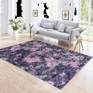 Metro Non Slip Large Living Room Rugs Modern Area Rug Hallway Runner Rug Kitchen Floor Mat Pink Rectangle 200 x 290cm Metro Non Slip Large Living Room Rugs Modern Area Rug Hallway Runner Rug Kitchen Floor Mat Pink Rectangle 200 x 290cm