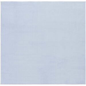 Latitude Run Antarious Solid Colour Power Loom Blue Area Rug Blue Square 183cm Latitude Run Antarious Solid Colour Power Loom Blue Area Rug Blue Square 183cm