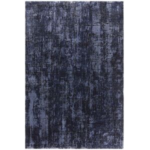 Rio Abrienne Soft Shiny Modern Blue/Black Rug Blue;Black Rectangle 200 x 290cm Rio Abrienne Soft Shiny Modern Blue/Black Rug Blue;Black Rectangle 200 x 290cm