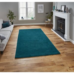 Latitude Run Tarentum area rug Hand Tufted Rectangle Dark Teal Dark Teal Rectangle 120 x 170cm Latitude Run Tarentum area rug Hand Tufted Rectangle Dark Teal Dark Teal Rectangle 120 x 170cm
