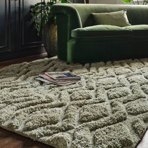 Gracie Oaks Peck Shaggy Green Rug Green Rectangle 160 x 230cm Gracie Oaks Peck Shaggy Green Rug Green Rectangle 160 x 230cm