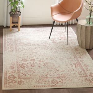 Latitude Vive Stromsburg Power Loom Pink/Ivory Rug Pink;Ivory Rectangle 122 x 183 cm Latitude Vive Stromsburg Power Loom Pink/Ivory Rug Pink;Ivory Rectangle 122 x 183 cm