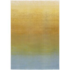 Metro Ausbon Yellow/Blue Rug Blue;Beige;Yellow Rectangle 135 x 200cm Metro Ausbon Yellow/Blue Rug Blue;Beige;Yellow Rectangle 135 x 200cm