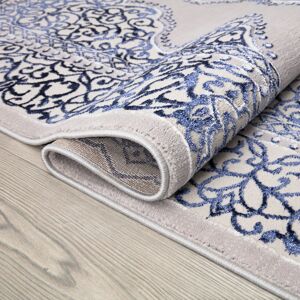 Latitude Vive Barti Persian Navy Indoor / Outdoor Area Rug Navy Runner 60 x 220cm Latitude Vive Barti Persian Navy Indoor / Outdoor Area Rug Navy Runner 60 x 220cm