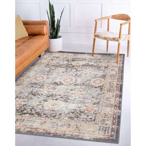 Rosalind Wheeler Hupper Gita Grey/Brown/Beige Area Rug Blue;Brown;Beige Rectangle 200 x 290cm Rosalind Wheeler Hupper Gita Grey/Brown/Beige Area Rug Blue;Brown;Beige Rectangle 200 x 290cm