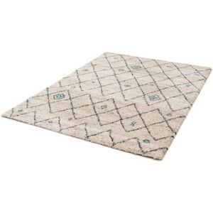 Mack + Milo Albers Shaggy Blue/Cream/Black Rug Blue/Cream/Black Rectangle 200 x 290cm Mack + Milo Albers Shaggy Blue/Cream/Black Rug Blue/Cream/Black Rectangle 200 x 290cm