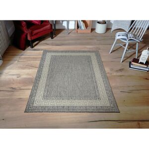 Fairmont Park Oloran Flatweave Grey Rug Gray Rectangle 120 x 160cm Fairmont Park Oloran Flatweave Grey Rug Gray Rectangle 120 x 160cm