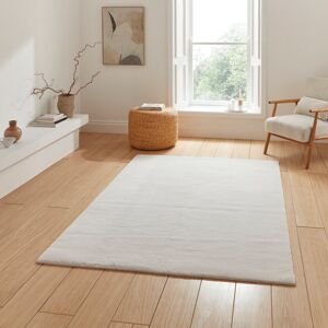 Think Rugs Snug area rug Machine Woven Cream White Rectangle 120 x 170cm Think Rugs Snug area rug Machine Woven Cream White Rectangle 120 x 170cm