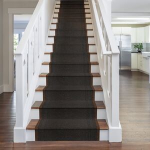 Ophelia & Co. Stair Runner Abbie Solid Colour Indoor Area Rug Dark Brown Runner Brown x 720cm Ophelia & Co. Stair Runner Abbie Solid Colour Indoor Area Rug Dark Brown Runner Brown x 720cm