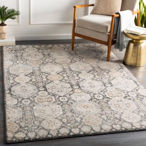 Latitude Vive Oriental Vintage Rug Black/Beige Black;Beige;Grey;Off-White;Mustard;Charcoal Rectangle 160 x 220cm Latitude Vive Oriental Vintage Rug Black/Beige Black;Beige;Grey;Off-White;Mustard;Charcoal Rectangle 160 x 220cm