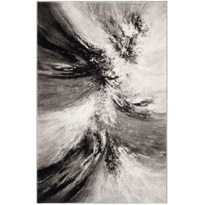 Borough Wharf Mederos Power Loom Grey/Black Rug Grey/Black Rectangle 122 x 183 cm Borough Wharf Mederos Power Loom Grey/Black Rug Grey/Black Rectangle 122 x 183 cm