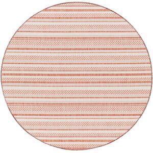 Natur Pur Marion Indoor & Outdoor Boho Coral Pink Rug Ivory;Dusty Coral;Dusty Pink;Rust Round 160cm Natur Pur Marion Indoor & Outdoor Boho Coral Pink Rug Ivory;Dusty Coral;Dusty Pink;Rust Round 160cm