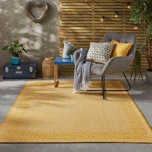 Latitude Run Adryauna Geometric Yellow Indoor / Outdoor Area Rug Yellow Rectangle 160 x 230cm Latitude Run Adryauna Geometric Yellow Indoor / Outdoor Area Rug Yellow Rectangle 160 x 230cm