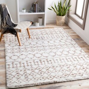Langley Street Casanova Geometric Machine Woven Area Rug Tan;Cream Rectangle 200cm x 275cm Langley Street Casanova Geometric Machine Woven Area Rug Tan;Cream Rectangle 200cm x 275cm