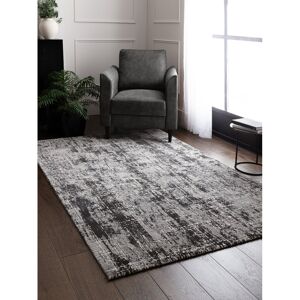 Rio Abrienne Soft Shiny Modern Black/Grey Rug Black Rectangle 240 x 340cm Rio Abrienne Soft Shiny Modern Black/Grey Rug Black Rectangle 240 x 340cm