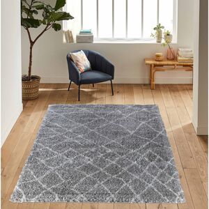 Gracie Oaks Thorp Shaggy Grey Indoor/Outdoor Rug Grey Rectangle 120 x 170cm Gracie Oaks Thorp Shaggy Grey Indoor/Outdoor Rug Grey Rectangle 120 x 170cm