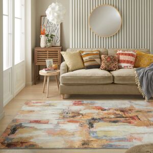 Borough Wharf Abstract Modern Anti Shed Easy To Clean Rug For Bedroom & Living Room Beige Rectangle 160 x 230cm Borough Wharf Abstract Modern Anti Shed Easy To Clean Rug For Bedroom & Living Room Beige Rectangle 160 x 230cm