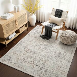 Borough Wharf Oriental Vintage Cream/Brown Brown;Ivory Rectangle 200 x 275cm Borough Wharf Oriental Vintage Cream/Brown Brown;Ivory Rectangle 200 x 275cm