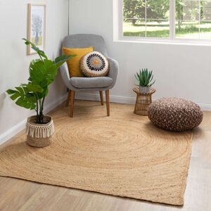 Bay Isle Home Alvertia Swirl Jute Rug Tan Rectangle 160 x 230cm Bay Isle Home Alvertia Swirl Jute Rug Tan Rectangle 160 x 230cm