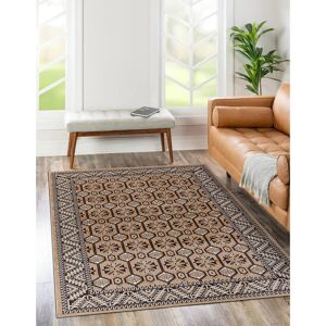 Rosalind Wheeler Endie Oriental Area Rug Beige Rectangle 280 x 380 cm Rosalind Wheeler Endie Oriental Area Rug Beige Rectangle 280 x 380 cm