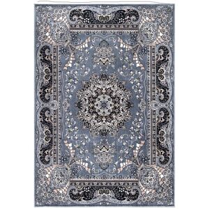 Latitude Vive Beia Machine Woven 100% Polypropylene Grey Rug Grey Rectangle 80 x 150cm Latitude Vive Beia Machine Woven 100% Polypropylene Grey Rug Grey Rectangle 80 x 150cm