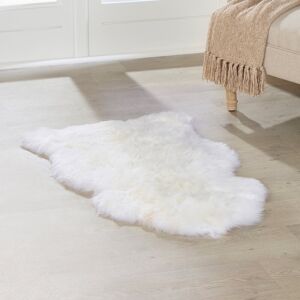 Mikado Living Adriel Handmade Sheepskin Natural Rug Natural;Natural 120cm W X 60cm L Mikado Living Adriel Handmade Sheepskin Natural Rug Natural;Natural 120cm W X 60cm L