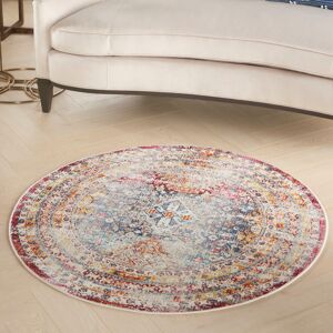 Nourison VINTAGE KASHAN - Area Rug Brown Round 1.15cm Nourison VINTAGE KASHAN - Area Rug Brown Round 1.15cm