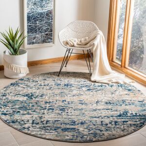 Rio Forest Hill Ginger Navy Rug Navy Round 122cm Rio Forest Hill Ginger Navy Rug Navy Round 122cm