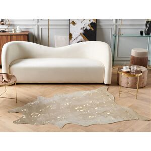 Canora Grey Adeela Carpet Cowhide Design Beige Rug Novelty 150 x 200cm Canora Grey Adeela Carpet Cowhide Design Beige Rug Novelty 150 x 200cm