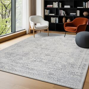 Mistana Copenhaver Power Loom Grey/Cream Area Rug Black;Grey;Cream Rectangle 140 x 200cm Mistana Copenhaver Power Loom Grey/Cream Area Rug Black;Grey;Cream Rectangle 140 x 200cm