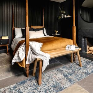 Kukoon Machine Washable Blue Beige Modern Abstract Distressed Living Room Area Rug Blue,Beige Runner 60 x 240cm Kukoon Machine Washable Blue Beige Modern Abstract Distressed Living Room Area Rug Blue,Beige Runner 60 x 240cm